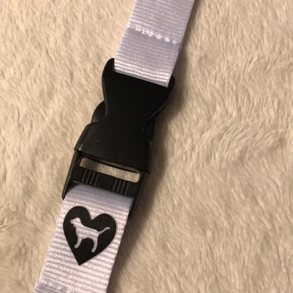 ✅HOST Pick✅ White Love Pink Lanyard, NWOT